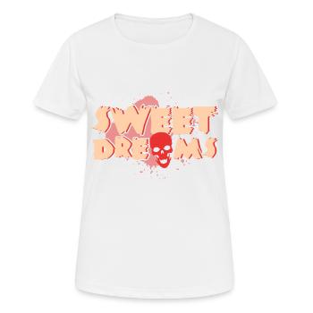 Creepy Movies Horror Movie Scary Movie Gift - Women's Breathable T-Shirt - white - Front - AI Model Female 172 dark (172cm)