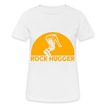 Rock Hugger Felsklettern Geschenk - Frauen T-Shirt atmungsaktiv - Weiß - Vorne - AI Model Female 172 dark (172cm)
