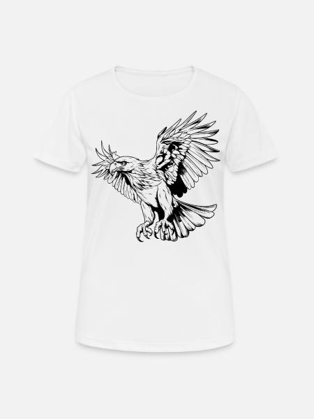 Bird of prey - Women's Breathable T-Shirt - white