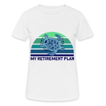 Turtle keeping Sea turtles Turtles - Women's Breathable T-Shirt - white - Front - AI Model Female 172 dark (172cm)