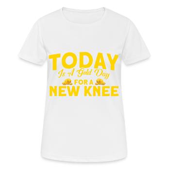 Gold Panner Gold Miner Gold Digger Gift - Women's Breathable T-Shirt - white - Front - AI Model Female 172 dark (172cm)