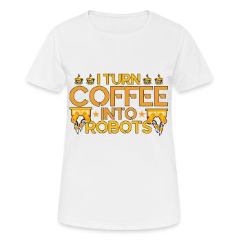 Engineer Teacher Robotics Technology Gift - Women's Breathable T-Shirt - white - Front - AI Model Female 172 dark (172cm)