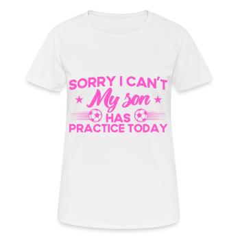 Football Football Mama Mother Gift - T-shirt respirant Femme - blanc - Devant - AI Model Female 172 dark (172cm)