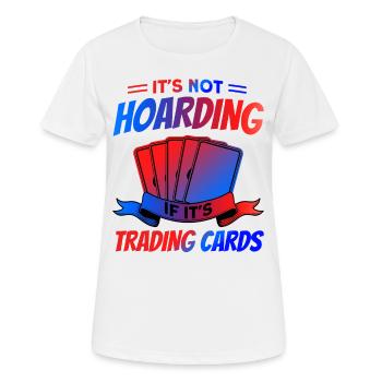 Trading Card Playing Card Card Game Gift - Women's Breathable T-Shirt - white - Front - AI Model Female 172 dark (172cm)