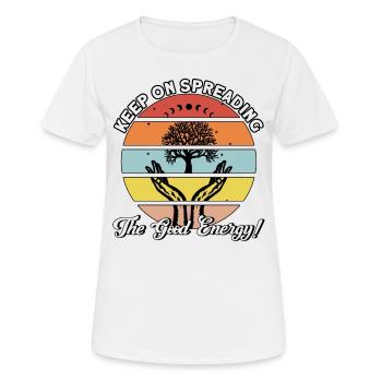 Reiki Symbol Reiki Master Reiki Crystal Gift - Women's Breathable T-Shirt - white - Front - AI Model Female 172 dark (172cm)