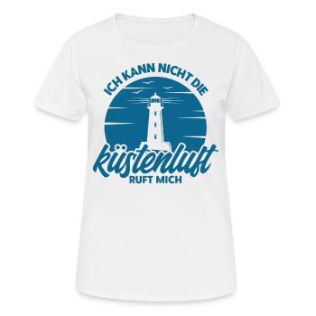 Norddeutsch Norden Nordsee Zitate Heimat Geschenk - Frauen T-Shirt atmungsaktiv - Weiß - Vorne - AI Model Female 172 dark (172cm)
