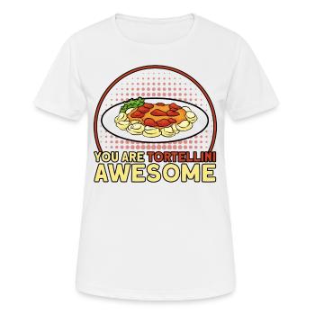 Noodles Noodle Lover Lasagna Spaghetti Gift - Women's Breathable T-Shirt - white - Front - AI Model Female 172 dark (172cm)