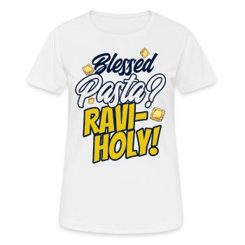 Nudeln Nudel Liebhaber Ravioli Geschenk - Frauen T-Shirt atmungsaktiv - Weiß - Vorne - AI Model Female 172 dark (172cm)
