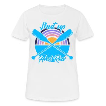 Rowers Team Rowing Rowing Gift - Women's Breathable T-Shirt - white - Front - AI Model Female 172 dark (172cm)