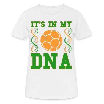 Sport d’équipe irlandais Football gaélique Football gaélique Gälisc - T-shirt respirant Femme - blanc - Devant - AI Model Female 172 dark (172cm)