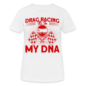 Drag Racer Drag Race Autorennen Geschenk - Frauen T-Shirt atmungsaktiv - Weiß - Vorne - AI Model Female 172 dark (172cm)