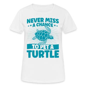 Sea turtle Sea turtles Turtles - Women's Breathable T-Shirt - white - Front - AI Model Female 172 dark (172cm)