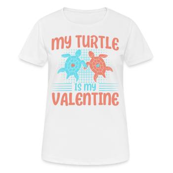 Tortues marines Tortues marines Tortues - T-shirt respirant Femme - blanc - Devant - AI Model Female 172 dark (172cm)