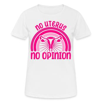 Rechte der Frauen Feministisch Ermächtigung Gesche - Frauen T-Shirt atmungsaktiv - Weiß - Vorne - AI Model Female 172 dark (172cm)
