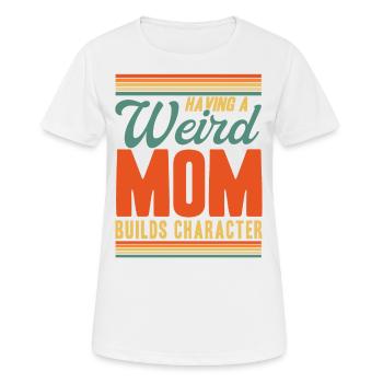 Irony Sarcastic Black Humor Gift - Women's Breathable T-Shirt - white - Front - AI Model Female 172 dark (172cm)