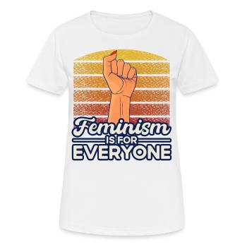 Women's Rights Feminist Empowerment - Women's Breathable T-Shirt - white - Front - AI Model Female 172 dark (172cm)