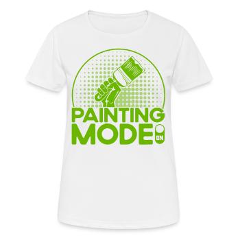 Dekorateur Bautenmaler Farbe mischen Geschenk - Frauen T-Shirt atmungsaktiv - Weiß - Vorne - AI Model Female 172 dark (172cm)