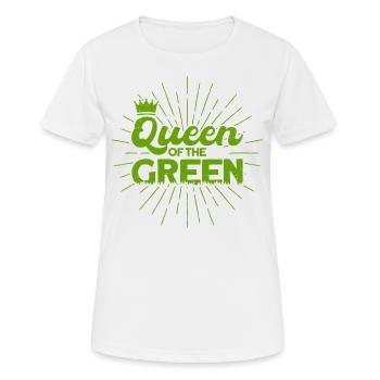 Terrain de golf Golf Golf Cadeau - T-shirt respirant Femme - blanc - Devant - AI Model Female 172 dark (172cm)