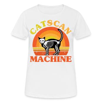Proverbes de chat Chats Amants Chats Parents - T-shirt respirant Femme - blanc - Devant - AI Model Female 172 dark (172cm)