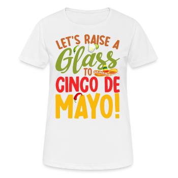 Cinco De Mayo Party Viva Mexico Cinco De Mayo Lehr - Women's Breathable T-Shirt - white - Front - AI Model Female 172 dark (172cm)