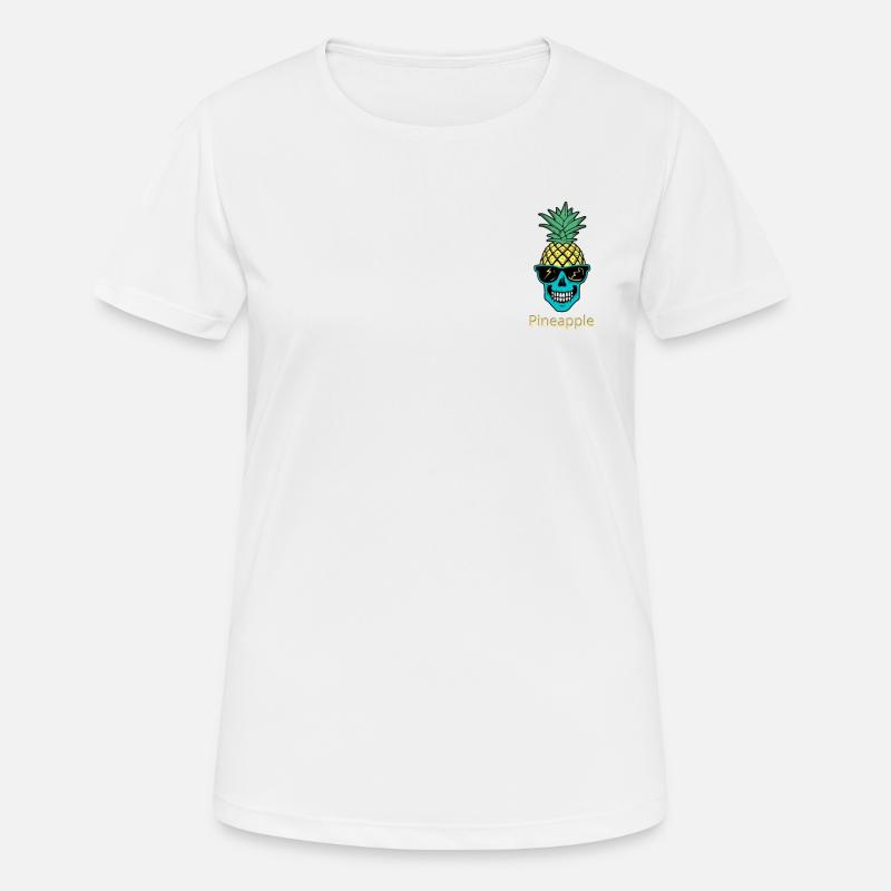 Pineapple - Women's Breathable T-Shirt - white