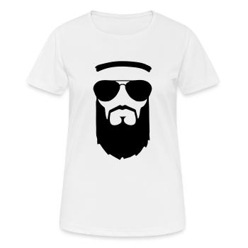 emir arabe - T-shirt respirant Femme - blanc - Devant - AI Model Female 172 dark (172cm)