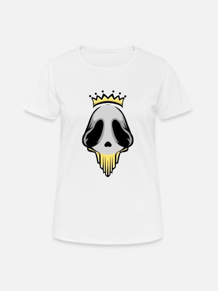 Alien King Logo - Women's Breathable T-Shirt - white