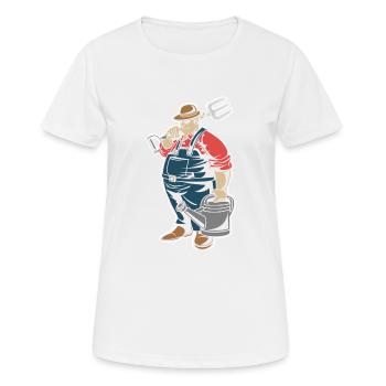 Farmer, farmer, farmer - Women's Breathable T-Shirt - white - Front - AI Model Female 172 dark (172cm)