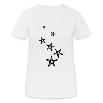 starfish icon icon - Women's Breathable T-Shirt - white - Front - AI Model Female 172 dark (172cm)
