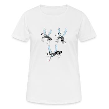 Mosqui 20 - T-shirt respirant Femme - blanc - Devant - AI Model Female 172 dark (172cm)