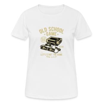 Gamers - T-shirt respirant Femme - blanc - Devant - AI Model Female 172 dark (172cm)