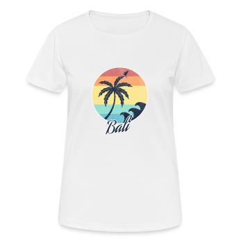Bali - T-shirt respirant Femme - blanc - Devant - AI Model Female 172 dark (172cm)
