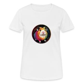 Geschnitzte Säulen Inkas und Azteken - Frauen T-Shirt atmungsaktiv - Weiß - Vorne - AI Model Female 172 dark (172cm)
