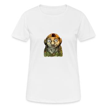 pilot - Women's Breathable T-Shirt - white - Front - AI Model Female 172 dark (172cm)