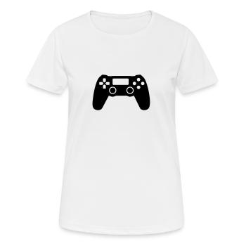 Gaming - T-shirt respirant Femme - blanc - Devant - AI Model Female 172 dark (172cm)