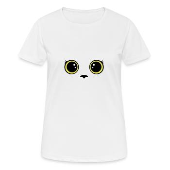 Kitten - Women's Breathable T-Shirt - white - Front - AI Model Female 172 dark (172cm)