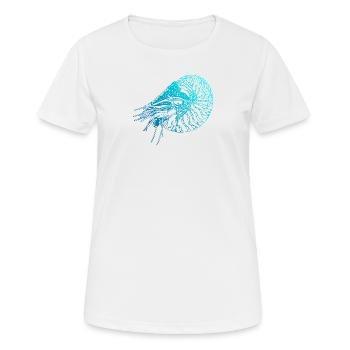 tauchen taucher scuba dive octopus nautilus - Frauen T-Shirt atmungsaktiv - Weiß - Vorne - AI Model Female 172 dark (172cm)
