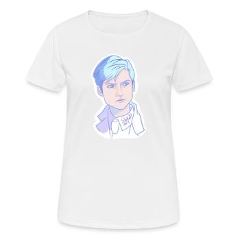 Pastel Man (Anime) - Women's Breathable T-Shirt - white - Front - AI Model Female 172 dark (172cm)