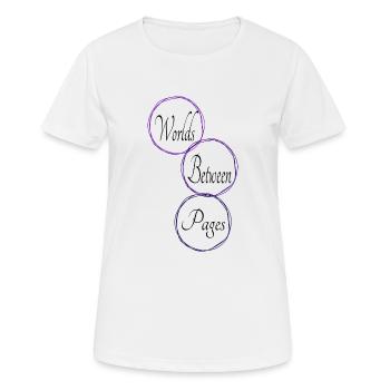 Lecteurs avides Soulagement du stress Relaxation - T-shirt respirant Femme - blanc - Devant - AI Model Female 172 dark (172cm)