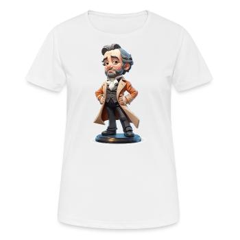 Historical Legacy - Women's Breathable T-Shirt - white - Front - AI Model Female 172 dark (172cm)