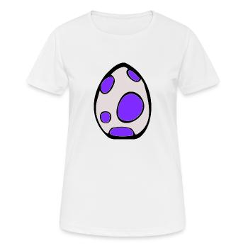 Pocket Monster Ei - Frauen T-Shirt atmungsaktiv - Weiß - Vorne - AI Model Female 172 dark (172cm)