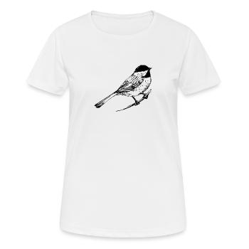 bir d560 - T-shirt respirant Femme - blanc - Devant - AI Model Female 172 dark (172cm)