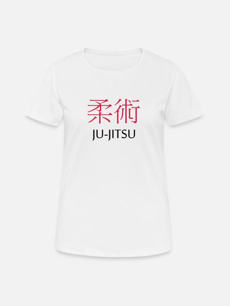 Jiu Jitsu - Women's Breathable T-Shirt - white