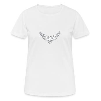 eagle58 - T-shirt respirant Femme - blanc - Devant - AI Model Female 172 dark (172cm)