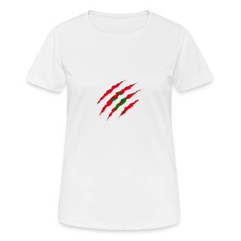 Claw Klaue Laender Marokko png - Frauen T-Shirt atmungsaktiv - Weiß - Vorne - AI Model Female 172 dark (172cm)