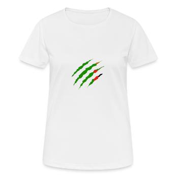 Claw Klaue Laender Sambia png - Frauen T-Shirt atmungsaktiv - Weiß - Vorne - AI Model Female 172 dark (172cm)