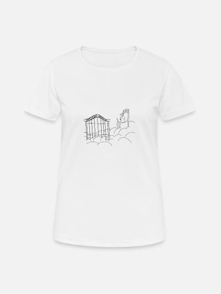 Dyslexic Heaven - Women's Breathable T-Shirt - white