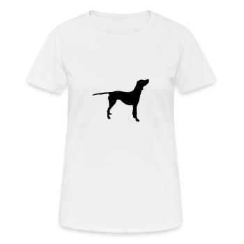 dalmatien - T-shirt respirant Femme - blanc - Devant - AI Model Female 172 dark (172cm)