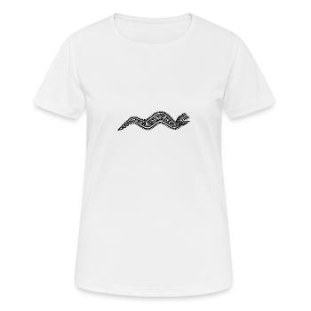 Ethno Travel Experience - Women's Breathable T-Shirt - white - Front - AI Model Female 172 dark (172cm)