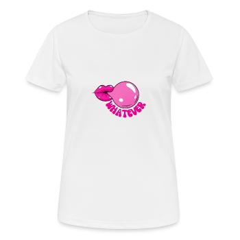 Whatever - Women's Breathable T-Shirt - white - Front - AI Model Female 172 dark (172cm)